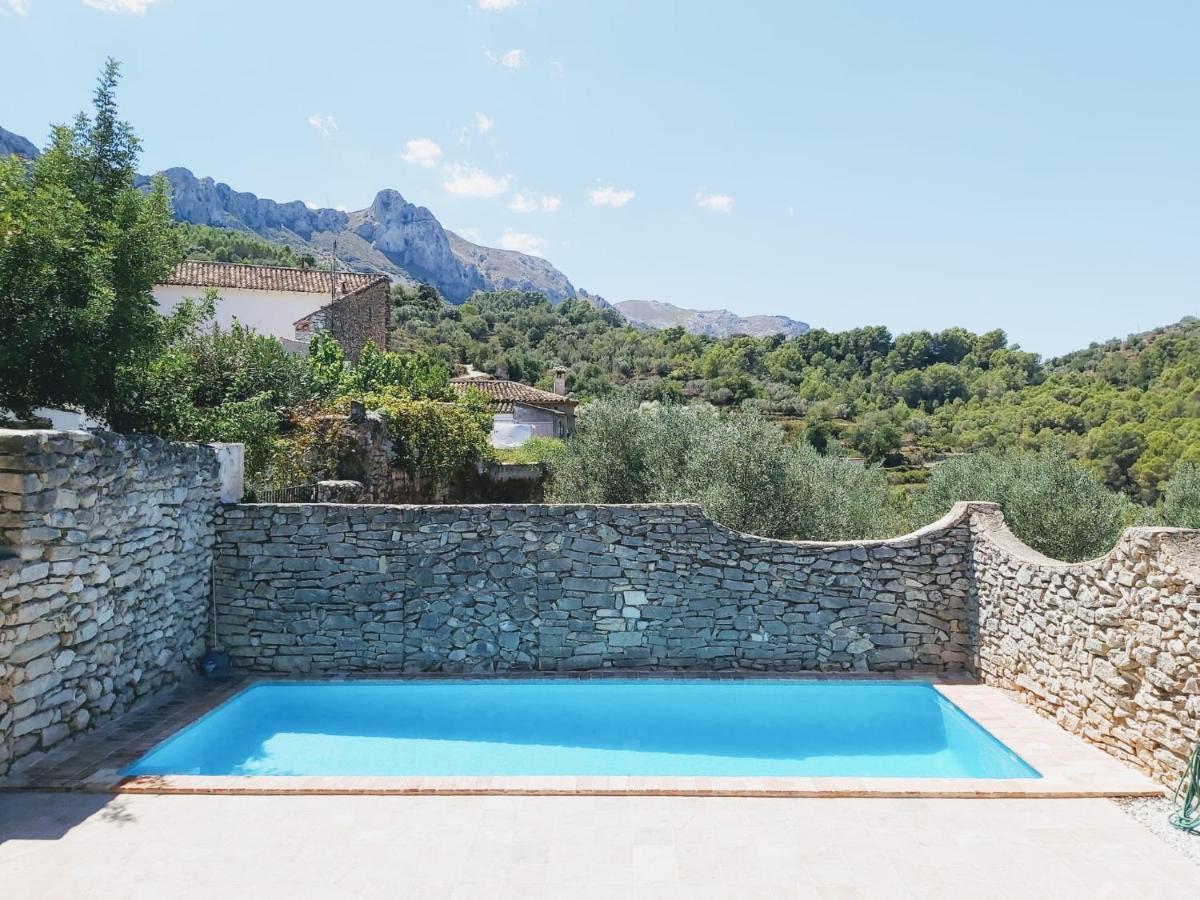 Casa Nicole Naturaleza, Montanas Y Piscina Privada En Alicante Carroja Экстерьер фото