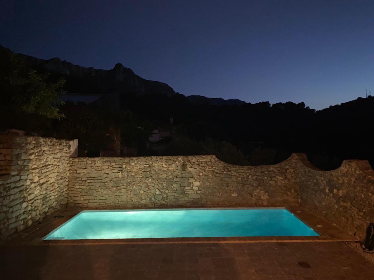Casa Nicole Naturaleza, Montanas Y Piscina Privada En Alicante Carroja Экстерьер фото